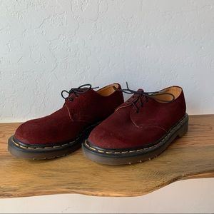 Vintage Dr Martens x NaNa suede oxfords UK 5 / US 7 MIE Made in England